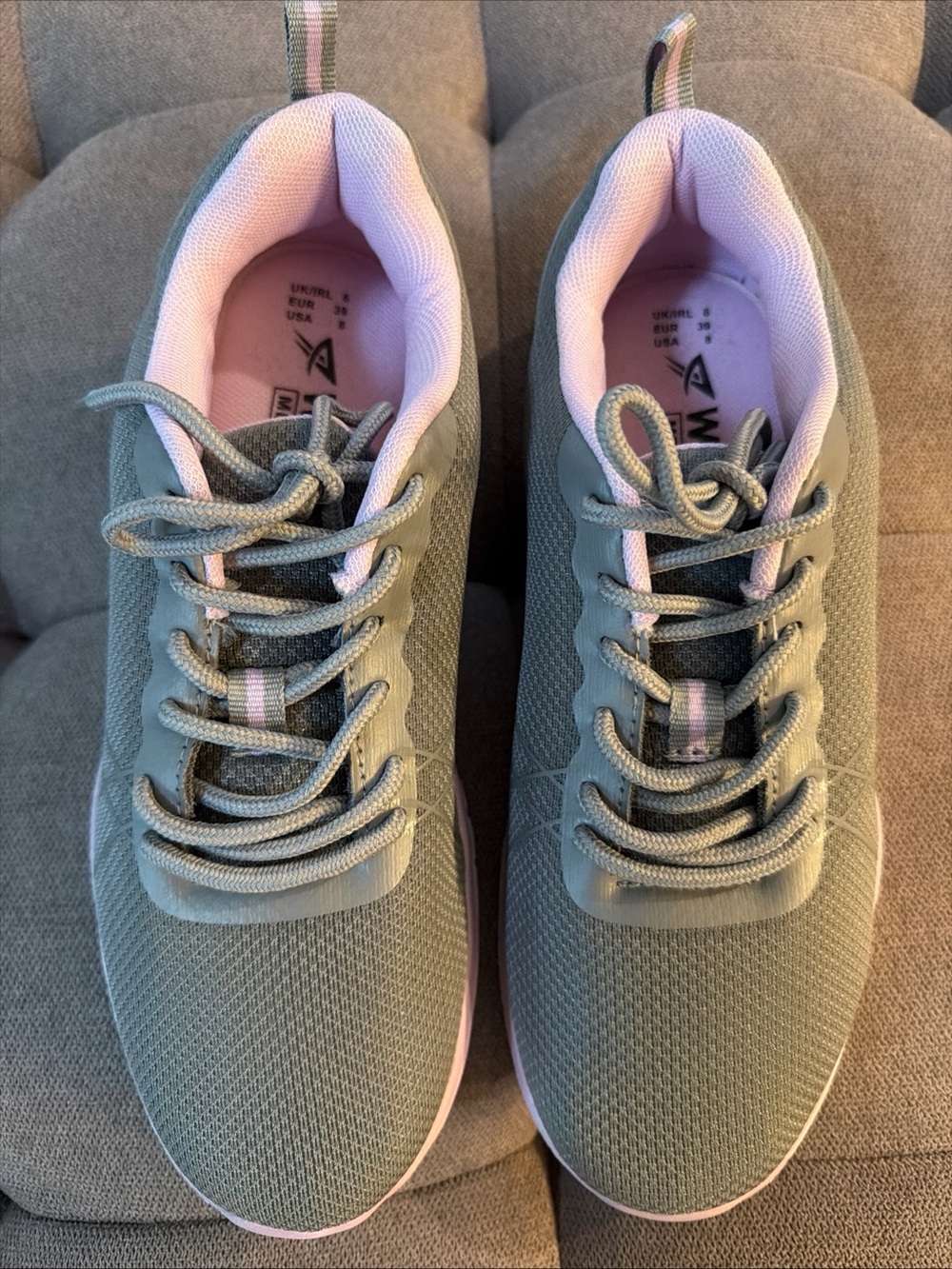 PRIMARK Work Out brand new without tag women athletic shoes memory foam, size 8